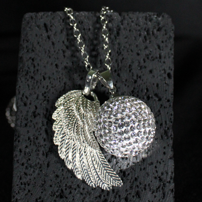 Llamador angelical plata