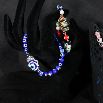 Pulseras ojo turco azul